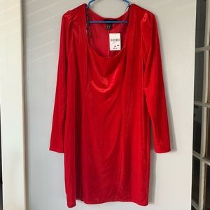 Plus Size Red Dress
